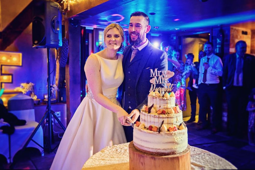 Cutting of the cake