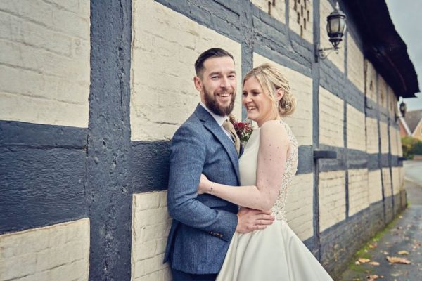 Jenna and Jack’s winter wedding at The Hundred House Hotel