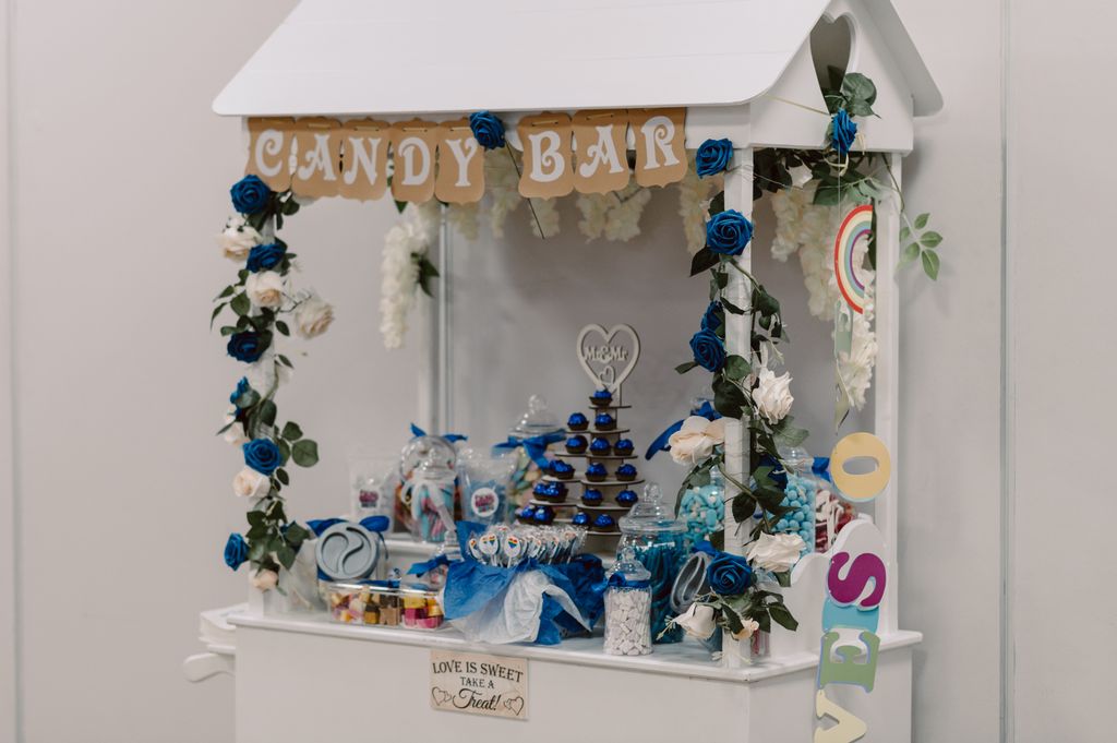 Wedding candy bar