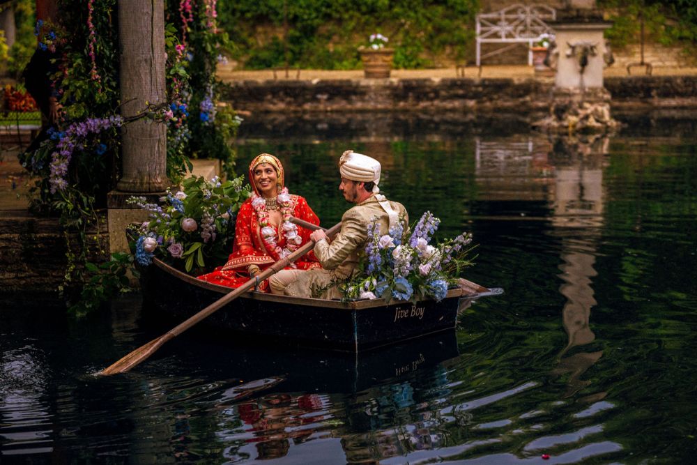 Floral boat