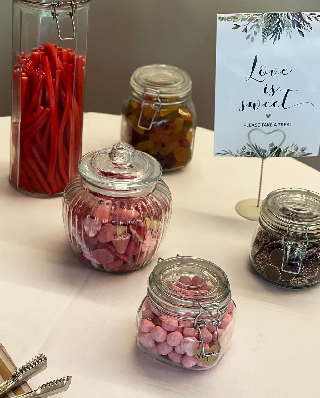 Wedding sweet bar