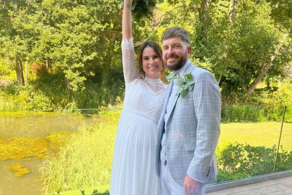 Kayleigh and Adam’s countryside wedding at The Mill Barns